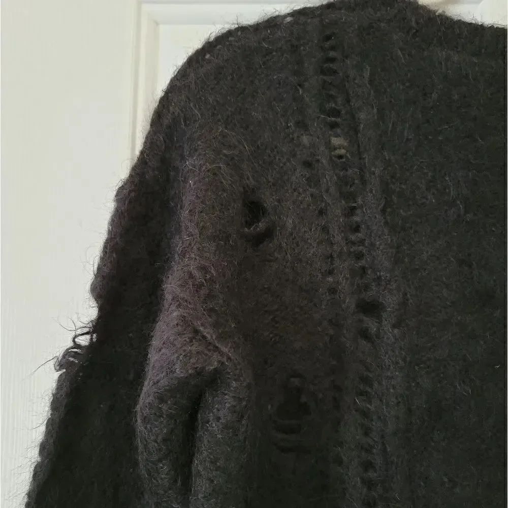 360 Sweater Orena Distressed Cashmere Sweater - Picture 9 of 13
